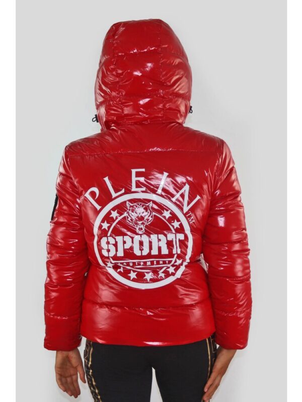 Plein Sport jakna ženska futrovana logo print - Image 3