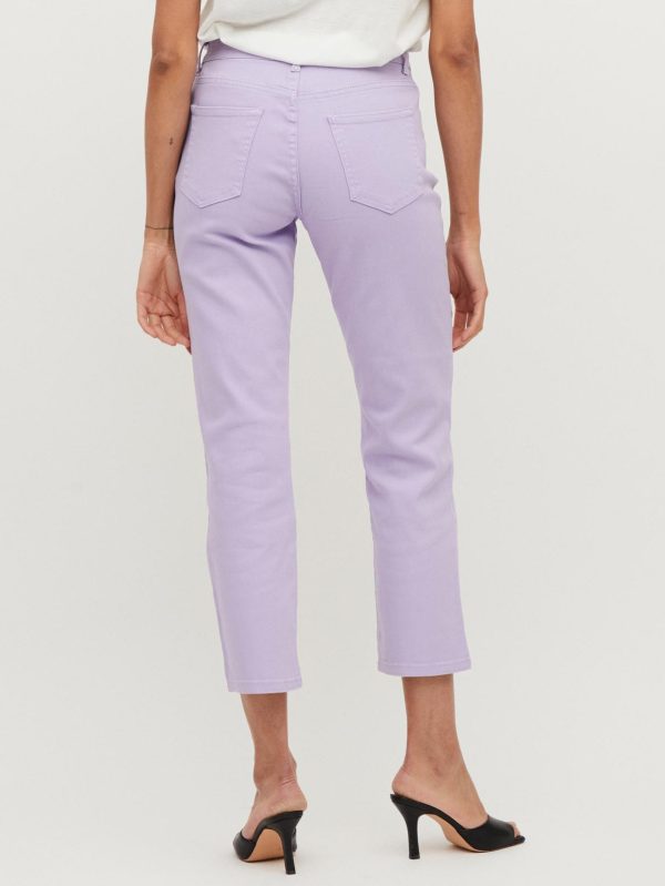Vila Regular waist&Straight fit farmerke - Image 6